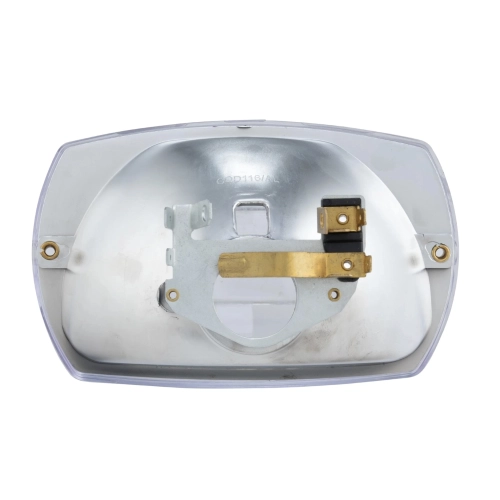 Grupo óptico de faro para VESPA 50 SPECIAL ELESTART tipo halógeno con lente de plástico liso ro 126648 166694 1266695 123518 191192