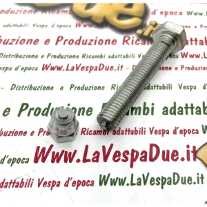 Kit de vis à tête poinçonnée pour la fixation des œillets du klaxon Vespa Ape, compatible avec les riveteuses Vespa et Lambretta.