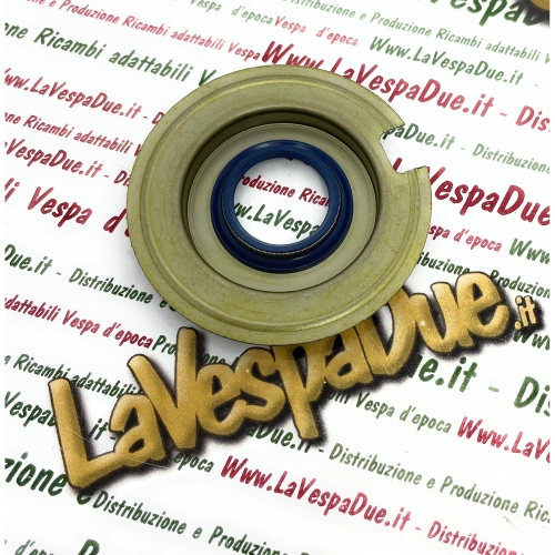 Corteco oil seal 20 x 46 x 4 crankshaft flywheel side for VESPA 125 150 200 VNA2 2nd VNB GT GTR 1st SUPER TS VBA 2nd VBB VGLA VGLB GL SUPER 1st SPRINT VELOCE square cut - size mm. 20 X 40 X 6 ro 019616 084644