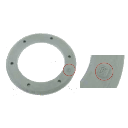 Original PIAGGIO gray horn gasket for VESPA 50 NLR 90 125 PRIMAVERA VMA1T VMA2T Italian quality ro 092648 beveled edge