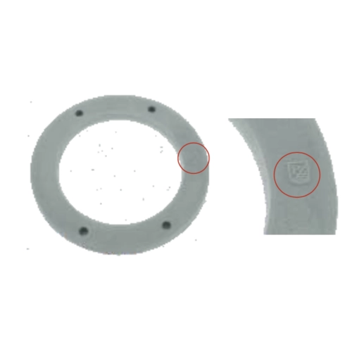 Junta de claxon gris original PIAGGIO mm 4 VESPA 125 150 160 VNB VL1T 2T 3T VB1T VBB1T 2T GS 150 VS1T A VS5T GS 160 Calidad italiana ro 070614
