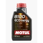 MOTUL 8100 ECO-NERGY 5W30 100% synthetisches Motorenöl, 1 Liter, hoher Schutz und Kraftstoffersparnis. Schmierstoff für Benzin- und Dieselmotoren EURO 4, 5 & 6.