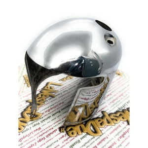 Cuffia Raffreddamento per VESPA PX PE 125 150 ARCOBALENO in metallo cromato Cilindro Motore
