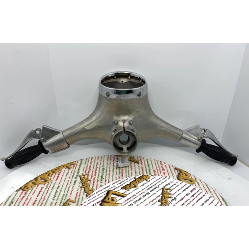 Kompletter Lenker für VESPA 150 VBA VBB1T VBB2T GS 160 GS 150 VS5 4-Gang komplett mit Hebeln, Griffen, Scheinwerferrahmen und Kabelhalterungen ro 029124