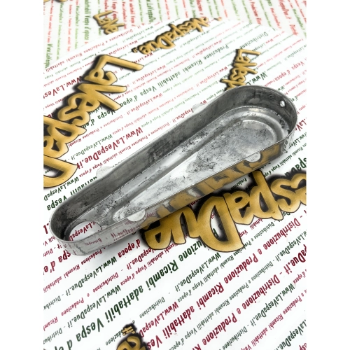 Tapa de buje de muelle de aluminio pulido Vintage VESPA SERVICE azul para VESPA 125 150 160 180 200 VNA VNB VBA VBB VB1 VL VM VN GL SPRINT GS 150 GT GTR SUPER TS RALLY stock antiguo