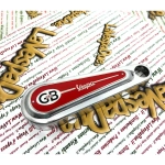 Coprimolleggio in alluminio lucidato coperchio mozzo Vintage GB GREAT BRITAIN rosso per VESPA 125 150 160 180 200 VNA VNB VBA VBB VB1 VL VM VN GL SPRINT GS 150 GT GTR SUPER TS RALLY