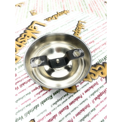 Vintage VESPA ITALIA chrome central cup cap 8" wheel rim for VESPA and APE V1 V15 V30 VM VN VB1 VL VNB VBB VBA