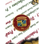 Scudetto Ø 29 mm emblema logo Vintage in alluminio ULMA FRANCE da applicare su accessori VESPA da incollare o rivettare Ø 29 mm
