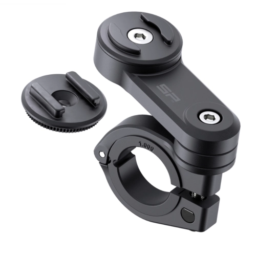 Universal phone holder for handlebars from 22.2 to 31.8 mm SP MOTO MOUNT LT FARO BASSO VN VM V1 V15 V30 V33 VL for APPLE IPHONE SAMSUNG HUAWEI ONE+
