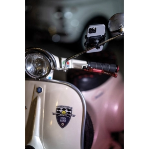 Soporte universal para teléfono para espejos SP MOTOR SCOOTER BUNDLE ABRAZADERA UNIVERSAL SPC+ FARO BAJO VN VM V1 V15 V30 V33 VL para APPLE IPHONE SAMSUNG HUAWEI ONE+