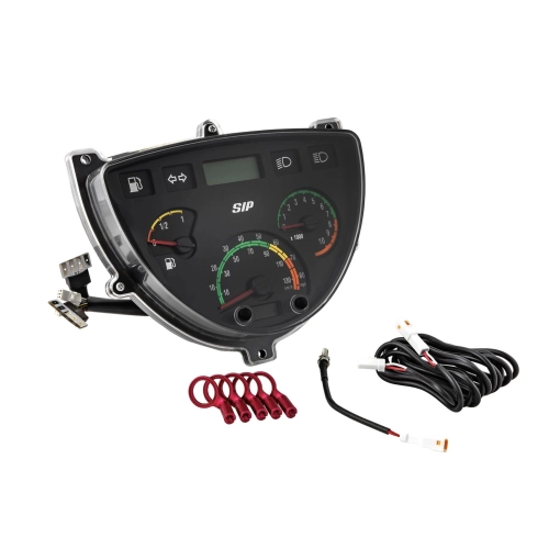SIP 50002910 Speedometer Tachometer for VESPA PX 125 T5 or MOTOVESPA TX Spain 130 Km/h and mph digital/analog 21 functions