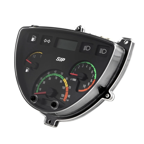 SIP 50002910 Speedometer Tachometer for VESPA PX 125 T5 or MOTOVESPA TX Spain 130 Km/h and mph digital/analog 21 functions