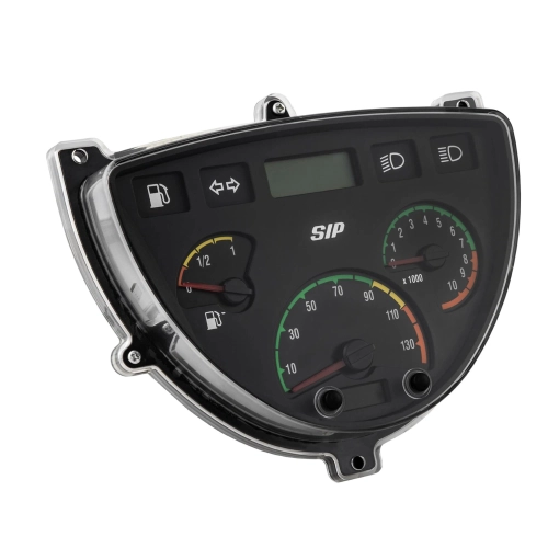 SIP 50002900 Tachometer für VESPA PX 125 T5 oder MOTOVESPA TX Spanien 130 km/h digital/analog 21 Funktionen