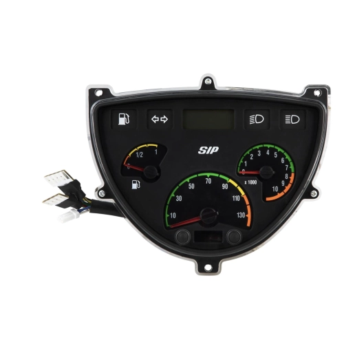 SIP 50002900 Tachometer für VESPA PX 125 T5 oder MOTOVESPA TX Spanien 130 km/h digital/analog 21 Funktionen