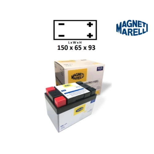 Batería de litio MAGNETI MARELLI MMLT2 con BMS y sensor de protección de tiempo 150 x 65 x 93