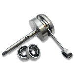 SONDERANGEBOT PINASCO 25080911 Hochleistungs-Rennkurbelwelle, 43 mm Hub, 10 mm Bolzen für PIAGGIO BOXER BRAVO CIAO SI für Original-Kurbelgehäuse komplett mit Lagern