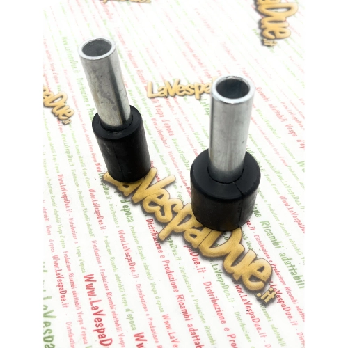 PAIR OF SILENT BLOCK ELASTIC BUFFERS ENGINE SIDE Ø 30/40 mm VESPA 125 150 VNA TS VBB SPRINT SUPER PX 80 125 150 PE LUSSO