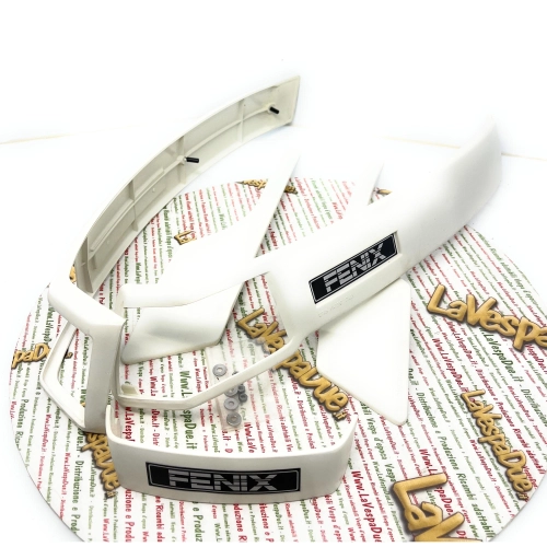 Kit de protección perimetral Bianchi UTAH FENIX para capós y guardabarros para VESPA 80 125 150 200 PX PE, disponible en almacén de Utah.