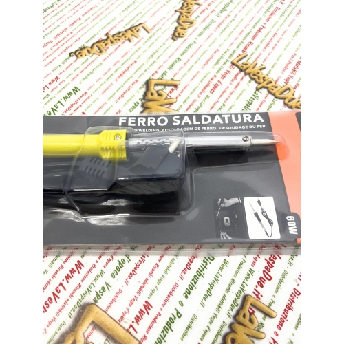 60-watt electric pen soldering iron for repairing wires and cables, stator coils, heat shrink tubing and electrical systems