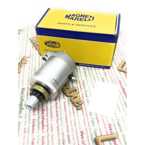 Starter motor MAGNETI MARELLI for VESPA 50 125 PK XL AUTOMATICA RUSH PLURIMATIC FL N FL2 AUTOMATICA HP APE 50 ro 179116 2558765 1791165 1791665