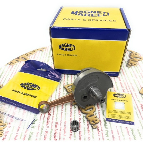 Cigüeñal MAGNETI MARELLI para VESPA 50 PK XL FL HP con jaula de rodillos de agujas cónicas de volante de 20 mm