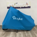 Telo coprivespa Copri scooter VESPA AZZURRO antipolvere antigraffio dal 1946 al 2018 N L R SPECIAL PRIMAVERA ET3 SS 1 V30 V33 VM VN VL VB VS VNA VNB VBA VBB GL GS SS SUPER SPORT SPRINT VELOCE GT R TS RALLY PK HP 50 125 150 180 200