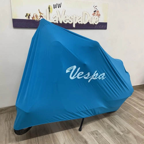 Telo coprivespa Copri scooter per VESPA AZZURRO antipolvere antigraffio dal 1946 al 2018 N L R SPECIAL PRIMAVERA ET3 SS 1 V30 V33 VM VN VL VB VS VNA VNB VBA VBB GL GS SS SUPER SPORT SPRINT VELOCE GT R TS RALLY PK HP 50 125 150 180 200