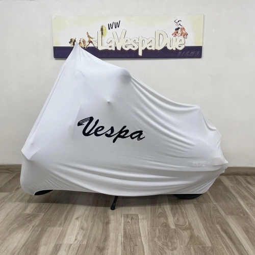 Telo coprivespa Copri scooter per VESPA BIANCO antipolvere antigraffio dal 1946 al 2018 N L R SPECIAL PRIMAVERA ET3 SS 1 V30 V33 VM VN VL VB VS VNA VNB VBA VBB GL GS SS SUPER SPORT SPRINT VELOCE GT R TS RALLY PK HP 50 125 150 180 200