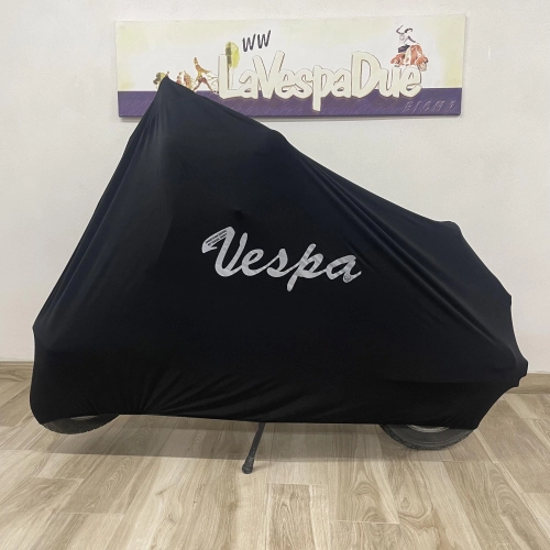 Telo coprivespa Copri scooter per VESPA NERO antipolvere antigraffio dal 1946 al 2018 N L R SPECIAL PRIMAVERA ET3 SS 1 V30 V33 VM VN VL VB VS VNA VNB VBA VBB GL GS SS SUPER SPORT SPRINT VELOCE GT R TS RALLY PK HP 50 125 150 180 200