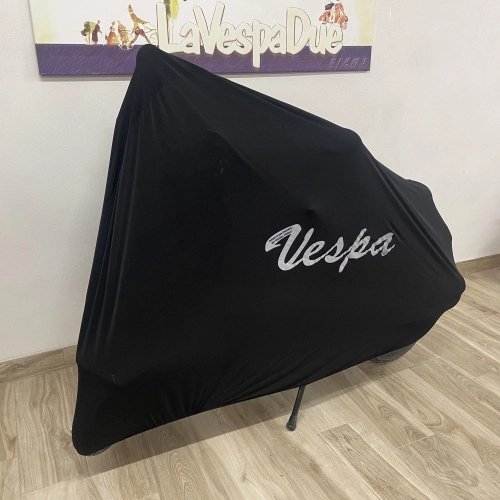 Telo coprivespa Copri scooter per VESPA NERO antipolvere antigraffio dal 1946 al 2018 N L R SPECIAL PRIMAVERA ET3 SS 1 V30 V33 VM VN VL VB VS VNA VNB VBA VBB GL GS SS SUPER SPORT SPRINT VELOCE GT R TS RALLY PK HP 50 125 150 180 200