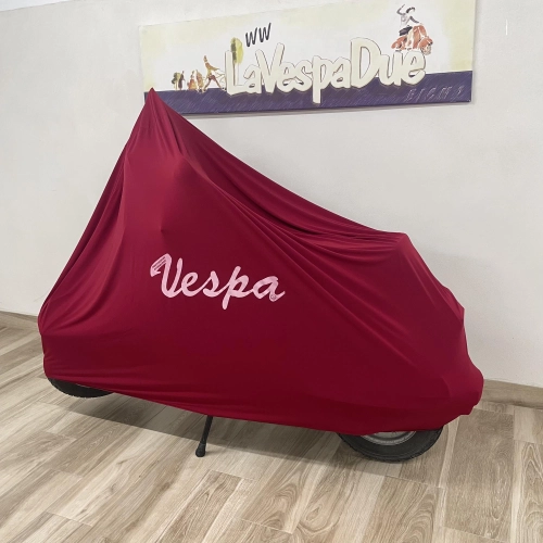 Telo coprivespa Copri scooter per VESPA ROSSO antipolvere antigraffio dal 1946 al 2018 N L R SPECIAL PRIMAVERA ET3 SS 1 V30 V33 VM VN VL VB VS VNA VNB VBA VBB GL GS SS SUPER SPORT SPRINT VELOCE GT R TS RALLY PK HP 50 125 150 180 200