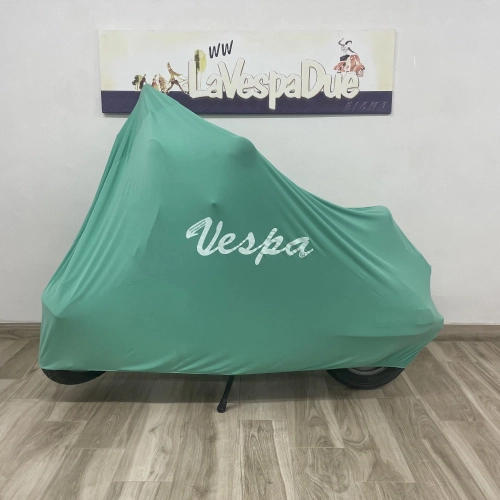 Telo coprivespa Copri scooter per VESPA VERDE ACQUA antipolvere antigraffio dal 1946 al 2018 N L R SPECIAL PRIMAVERA ET3 SS 1 V30 V33 VM VN VL VB VS VNA VNB VBA VBB GL GS SS SUPER SPORT SPRINT VELOCE GT R TS RALLY PK HP 50 125 150 180 200