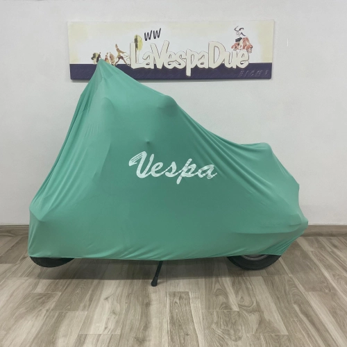 Telo coprivespa Copri scooter per VESPA VERDE ACQUA antipolvere antigraffio dal 1946 al 2018 N L R SPECIAL PRIMAVERA ET3 SS 1 V30 V33 VM VN VL VB VS VNA VNB VBA VBB GL GS SS SUPER SPORT SPRINT VELOCE GT R TS RALLY PK HP 50 125 150 180 200