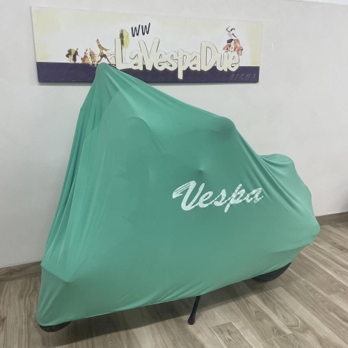 Telo coprivespa Copri scooter per VESPA VERDE ACQUA antipolvere antigraffio dal 1946 al 2018 N L R SPECIAL PRIMAVERA ET3 SS 1 V30 V33 VM VN VL VB VS VNA VNB VBA VBB GL GS SS SUPER SPORT SPRINT VELOCE GT R TS RALLY PK HP 50 125 150 180 200