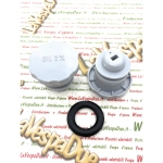 Tappo serbatoio grigio per PIAGGIO CIAO TRE GRILLO APE 50 P TM FL FL2 adattabile r.o. 270586 miscela OIL 2% benzina con guarnizione