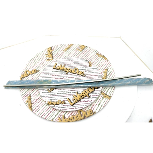 1 Chromed plastic edge in meral for PIAGGIO BOXER for central frame joint cover new ORIGINAL PIAGGIO nos edge ro 442971