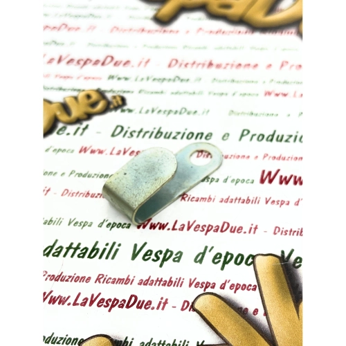 Bracket for fixing the handlebar control sheaths for PIAGGIO 50 SI CIAO mopeds, spare part no. 215997