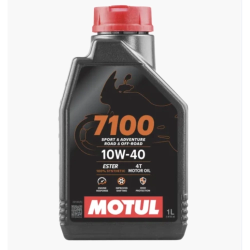 Motul 7100 10/40 10W-40 4T 100% synthetisches Motoröl für Vespa Roller und Motorräder.