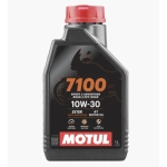Motul 7100 10/30 10W-30 4T 100% Synthetisches Motoröl für Motorräder, Roller und Vespas