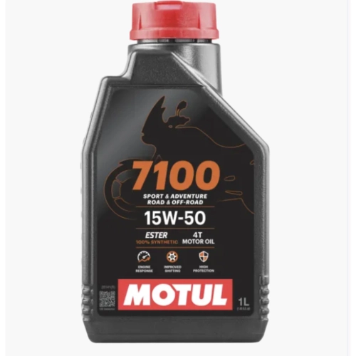 Motorrad- und Rolleröl für Vespa 4T: MOTUL 7100 15W-50 4T, 100 % synthetisch