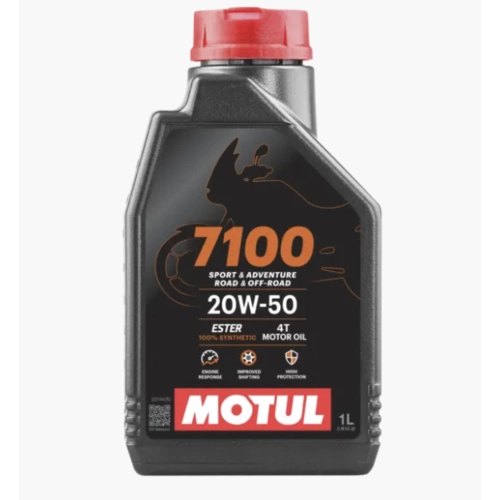 Motul 7100 20/50 20W-50 4T 100% synthetisches Motoröl für Vespa-Roller und Motorräder