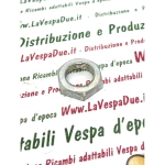 Dado per Asse Perno Ruota Anteriore Posteriore per Piaggio 50 SI FL2 MIX BOSS BRAVO ERRE 2 CIAO BOSS ZIP FREE r.o. 114414