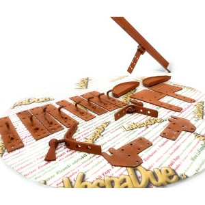 Wooden body restoration kit complete with all accessories for APE 125 A from A1T to A15T model years 1947 to 1952 - APE 150 B AB1T AB2T AB3T AB4T Italian handcrafted product