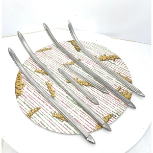 Set of aluminum floorboard strips for APE 150 B AB2T AB3T AB4T from 1954 to 1956, handcrafted Italian product