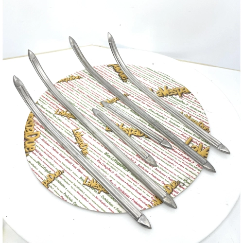 Set of aluminum floorboard strips for APE 150 B AB2T AB3T AB4T from 1954 to 1956, handcrafted Italian product