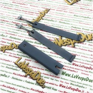 Battery fixing bracket kit for APE 125 A A1T to the A15T model from 1947 to 1952, Italian handcrafted product.