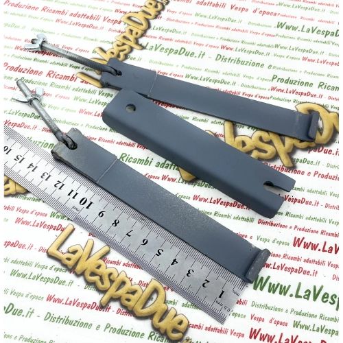 Battery fixing bracket kit for APE 125 A A1T to the A15T model from 1947 to 1952, Italian handcrafted product.