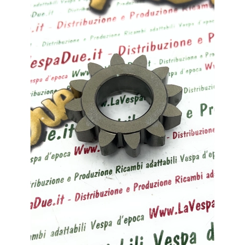 Engranaje de arranque original PIAGGIO, dientes Z12, 10 conexiones, orificio 20.5 para VESPA 50 90 NLR SPECIAL SS 125 PRIMAVERA ET3 PK XL RUSH N ro 078473 132495 0784735 0784736