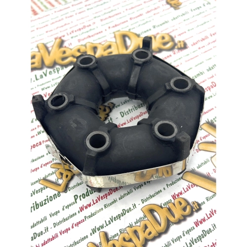 Junta elástica para semieje de transmisión para PIAGGIO APE TM MP MPR MPV CAR P501 P601 V 550 600 P2 P3 TM P602 P703V FL FL2 con orificios de 10 mm. Número de pieza: 228302 113450 2283020001
