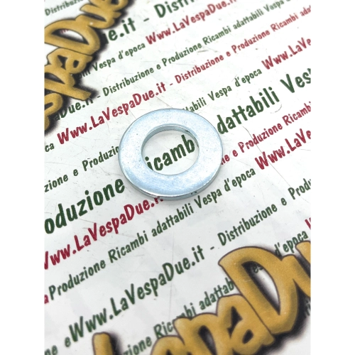 Unterlegscheibe Ø 14,4 x 28 x 2,5 mm für die vordere Trommelbefestigungsmutter VESPA 50 90 125 PRIMAVERA ET3 NLR SPECIAL SS PK XL AUTOMATICA PLURIMATIC ro 013879